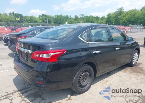2018 Nissan Sentra S/Sv/Sr/Sl z USA, uszkodzony, nr VIN 3N1AB7AP6JY201690